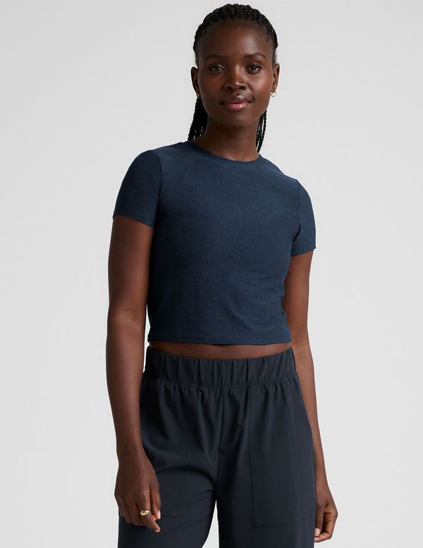 Beyond Yoga Featherweight Cropped Tee