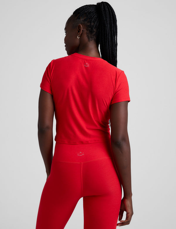 Beyond Yoga Featherweight Cropped Tee