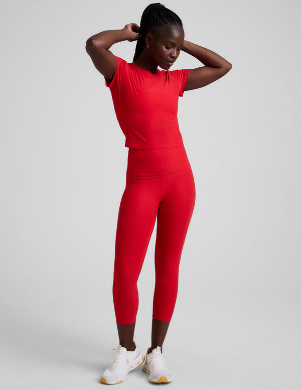 Beyond Yoga Featherweight Cropped Tee