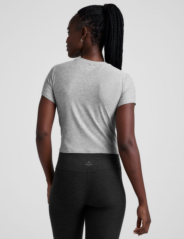 Beyond Yoga Featherweight Cropped Tee