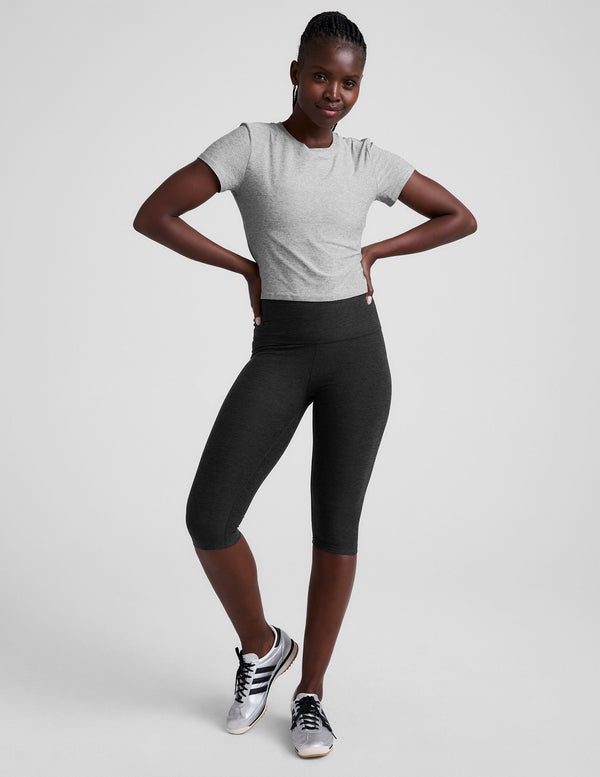 Beyond Yoga Featherweight Cropped Tee