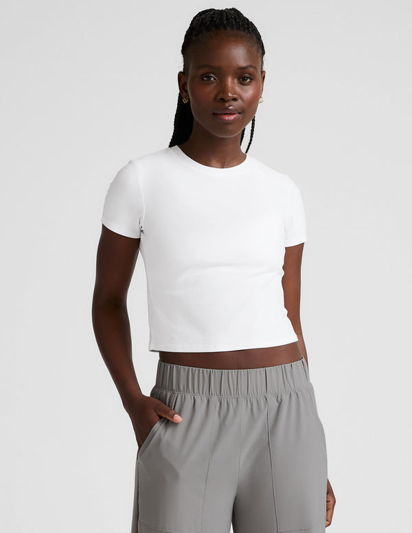 beyond yoga Featherweight Cropped Tee