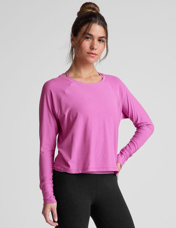 beyond yoga Featherweight Daydreamer Pullover