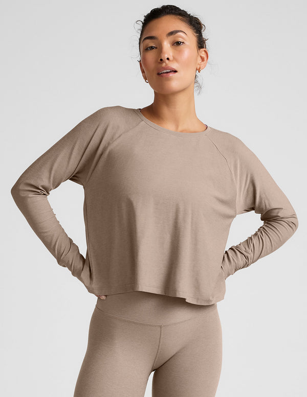 beyond yoga Featherweight Daydreamer Pullover