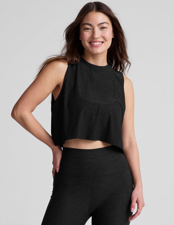 Beyond Yoga Featherweight Minimal Cropped Tank