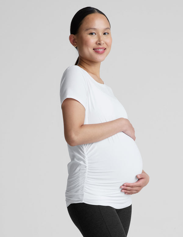 Beyond Yoga Featherweight One & Only Maternity Tee
