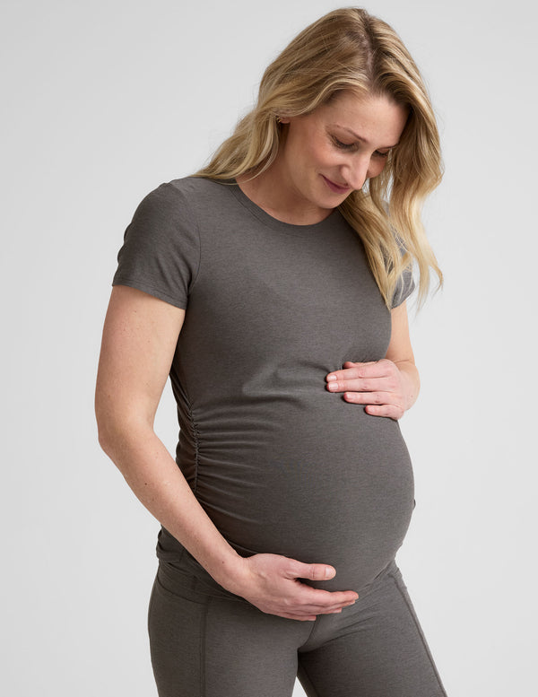 beyond yoga Featherweight One & Only Maternity Tee