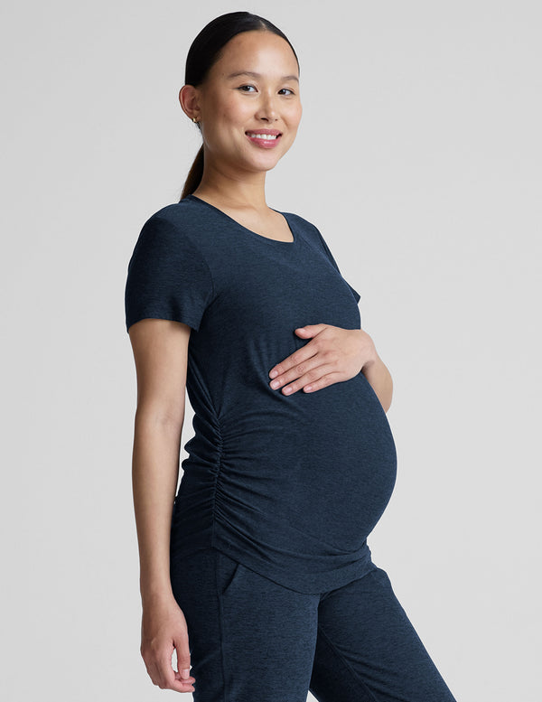 beyond yoga Featherweight One & Only Maternity Tee