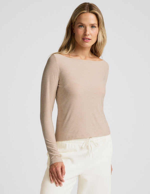 beyond yoga Featherweight Shoulder It Pullover