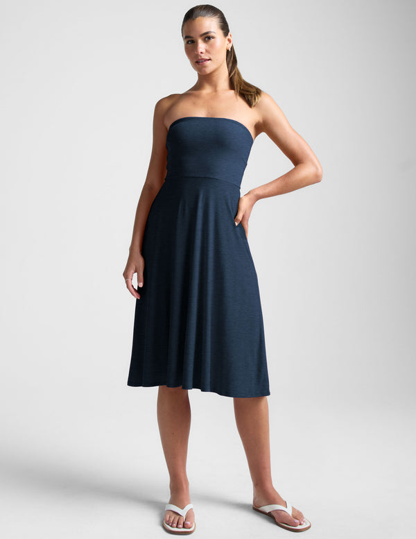 beyond yoga Featherweight Strapless Dress