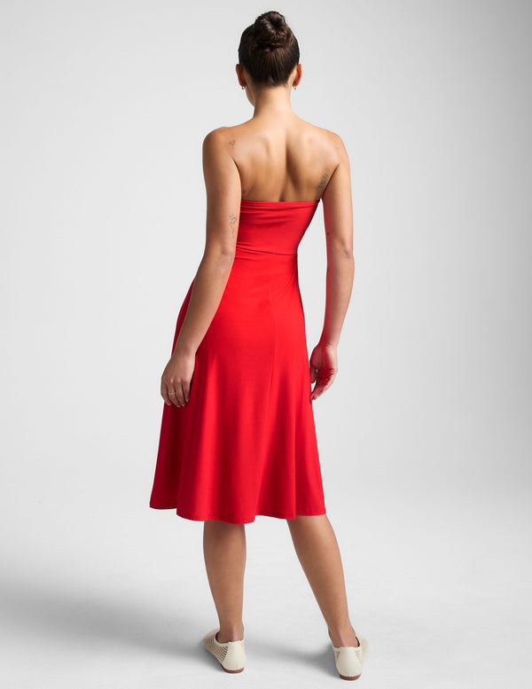 Beyond Yoga Featherweight Strapless Dress