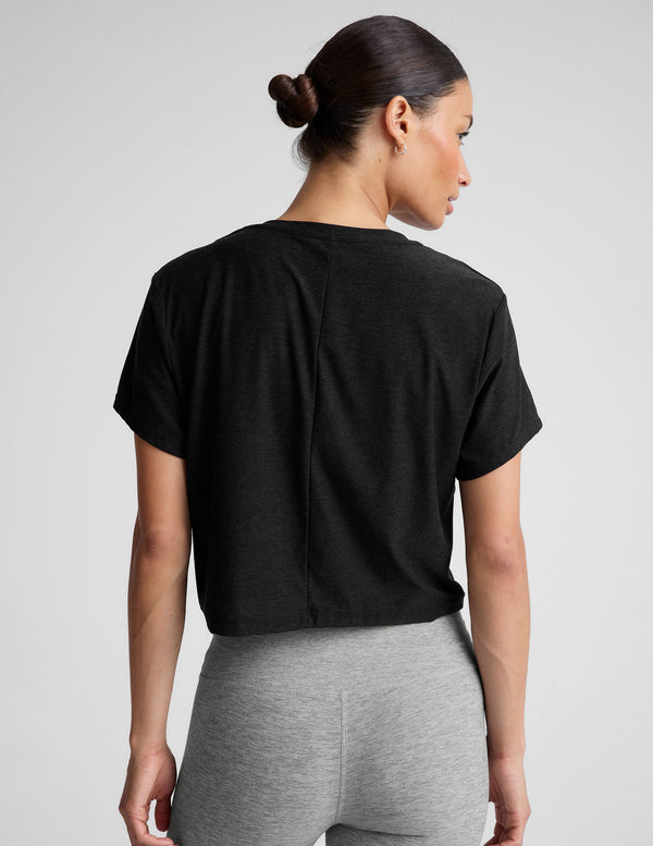 Beyond Yoga Featherweight Supreme Cropped Tee