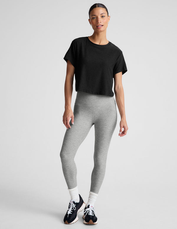 Beyond Yoga Featherweight Supreme Cropped Tee