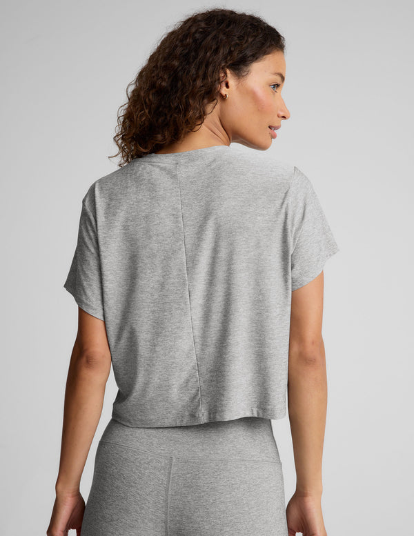 Beyond Yoga Featherweight Supreme Cropped Tee