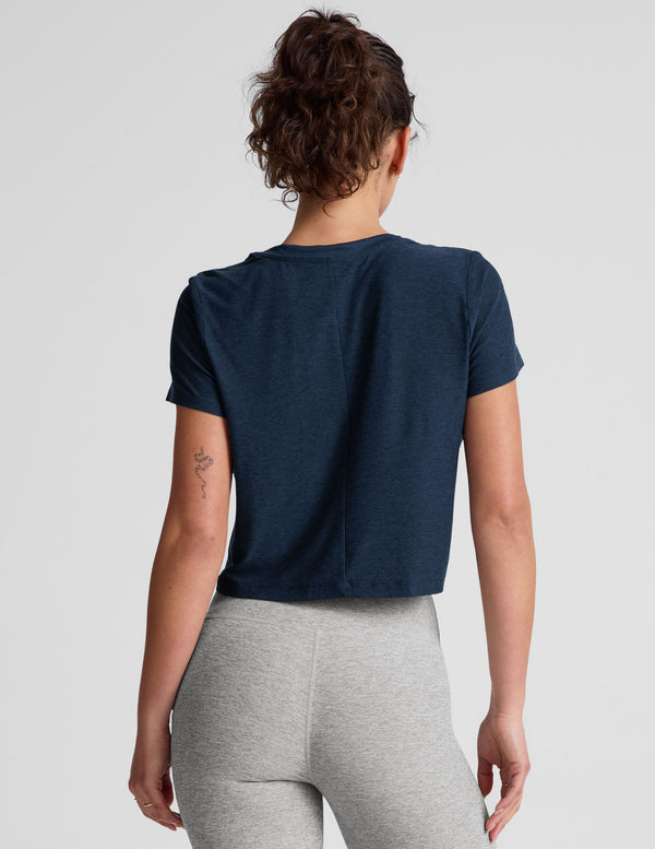 Beyond Yoga Featherweight Supreme Cropped Tee