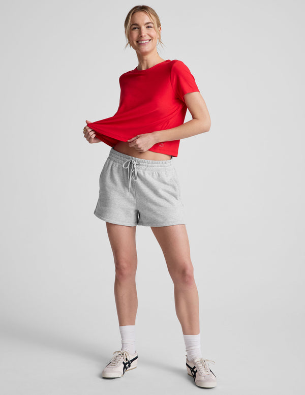 Beyond Yoga Featherweight Supreme Cropped Tee