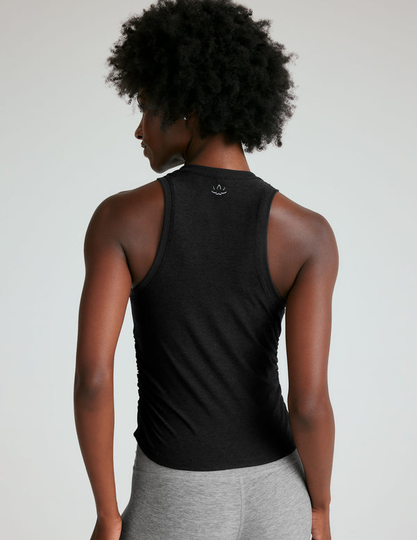 Beyond Yoga Featherweight Your Fit Shirred Tank