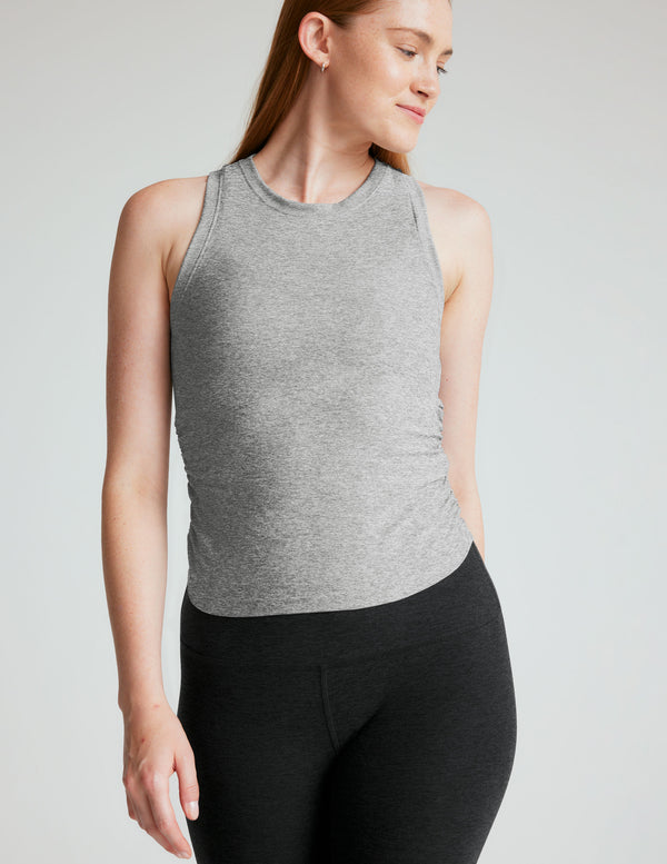 beyond yoga Featherweight Your Fit Shirred Tank