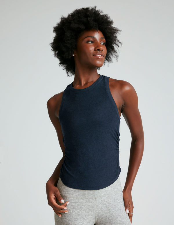 beyond yoga Featherweight Your Fit Shirred Tank