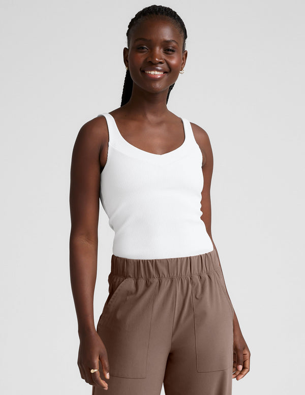 beyond yoga Impulse Ribbed Classic Tank