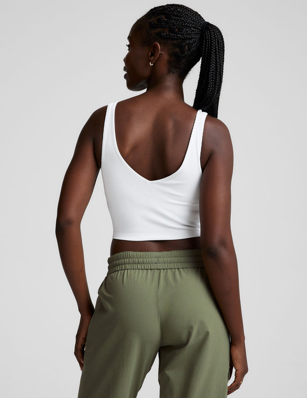 Beyond Yoga Impulse Ribbed Cropped Tank