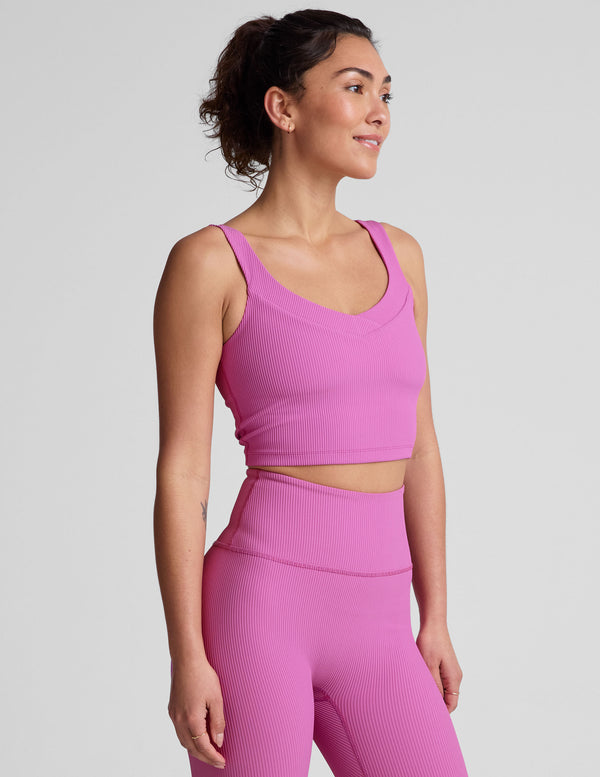 Beyond Yoga Impulse Ribbed Cropped Tank