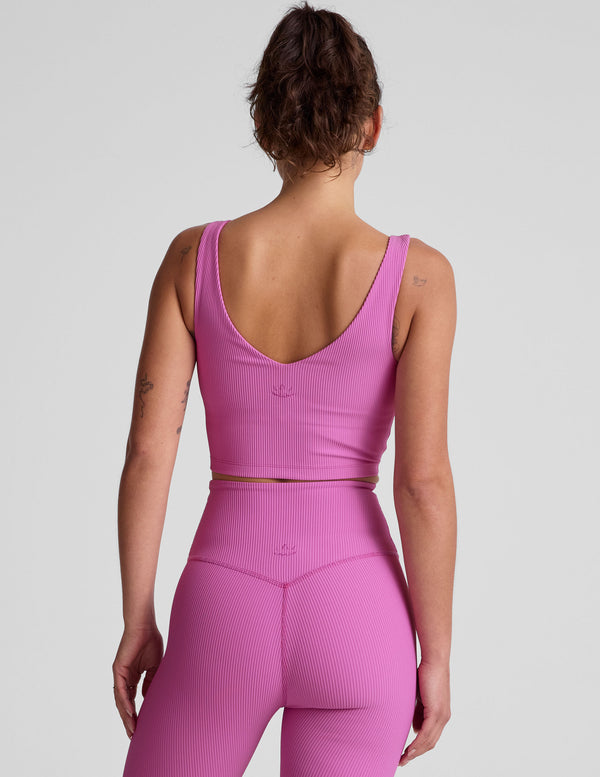 Beyond Yoga Impulse Ribbed Cropped Tank