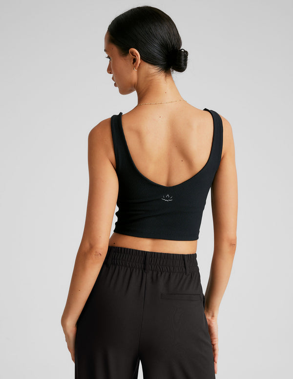 Beyond Yoga Impulse Ribbed Cropped Tank