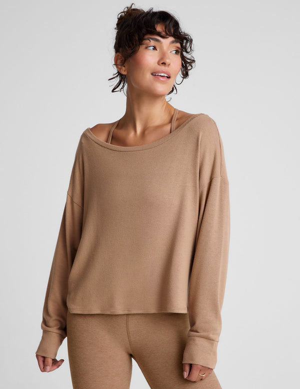 beyond yoga Let Loose Pullover