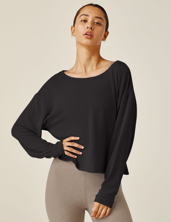 beyond yoga Let Loose Pullover