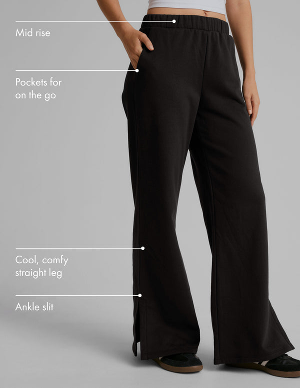 Beyond Yoga LuxeFleece Wide Leg Pant