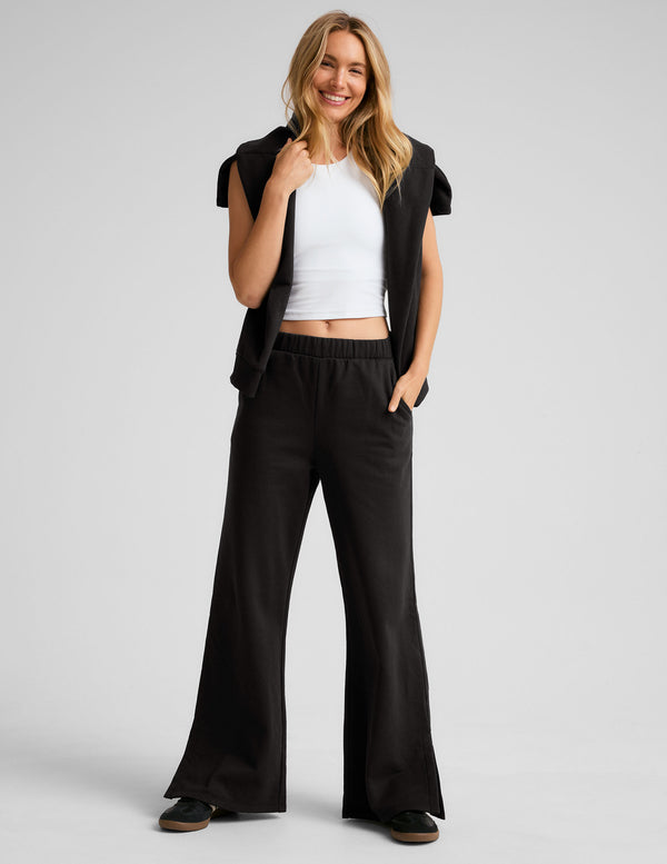 beyond yoga LuxeFleece Wide Leg Pant