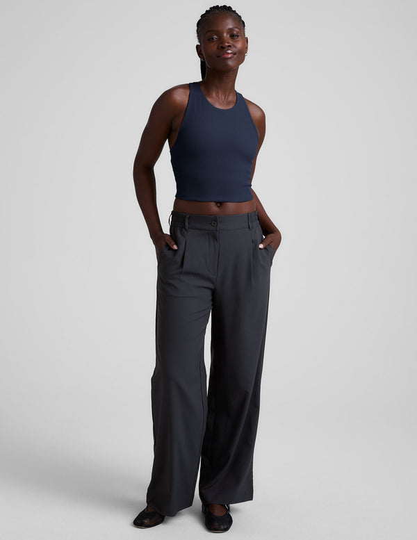 Beyond Yoga Refocus Ribbed Cropped Tank