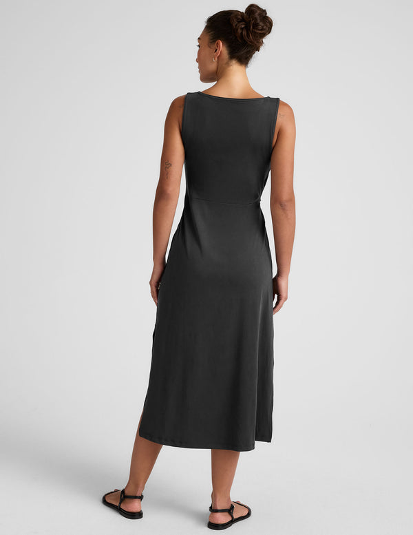 Beyond Yoga Rotation Side Twist Midi Dress