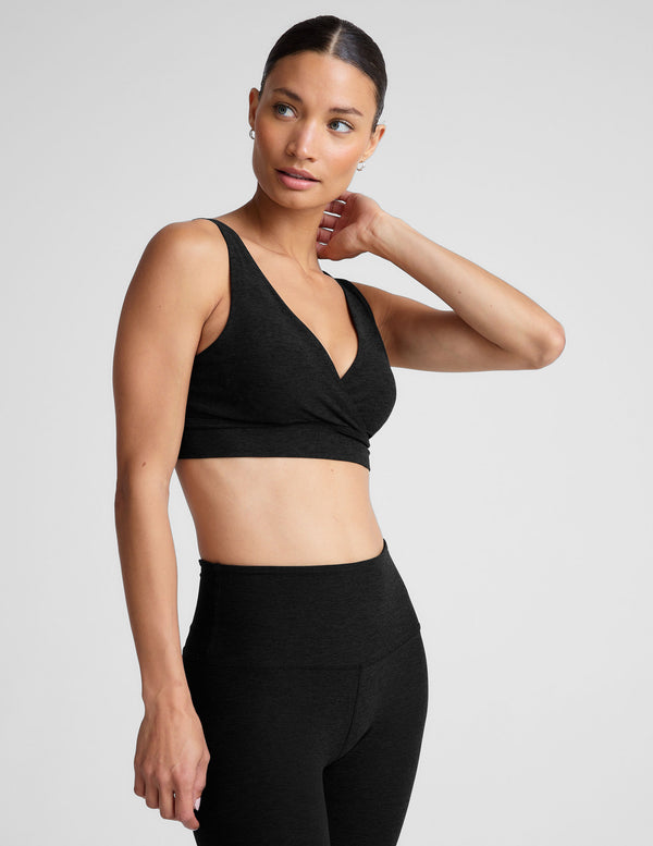 Beyond Yoga Spacedye Easiest Ever Long Nursing Bra