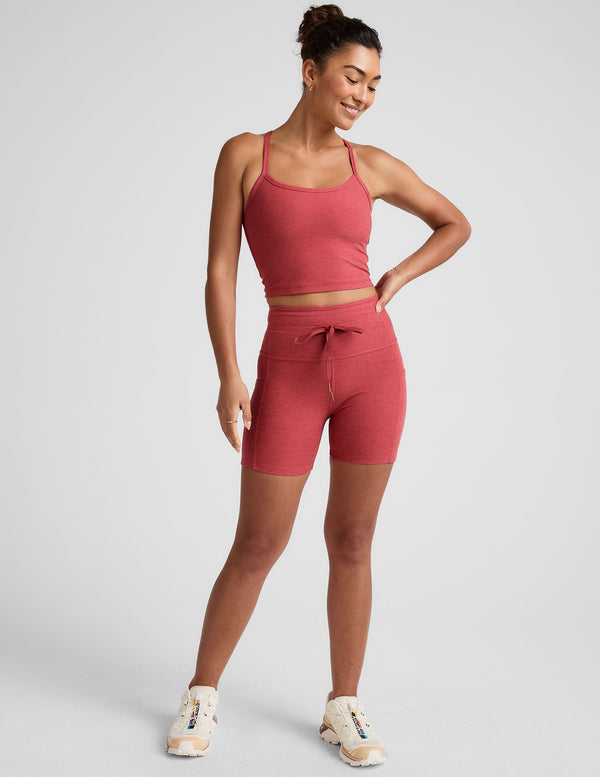 beyond yoga Spacedye Go Pocket 5" Short