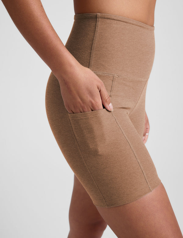 beyond yoga Spacedye Keep Pace 5" Pocket Short