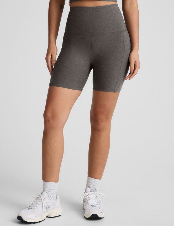 beyond yoga Spacedye Keep Pace 5" Pocket Short