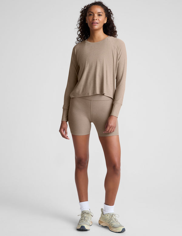 beyond yoga Spacedye Keep Pace 5" Short