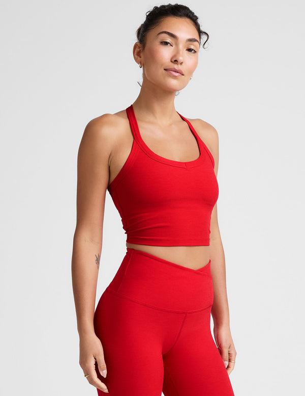 Beyond Yoga Spacedye On The Up Cropped Tank