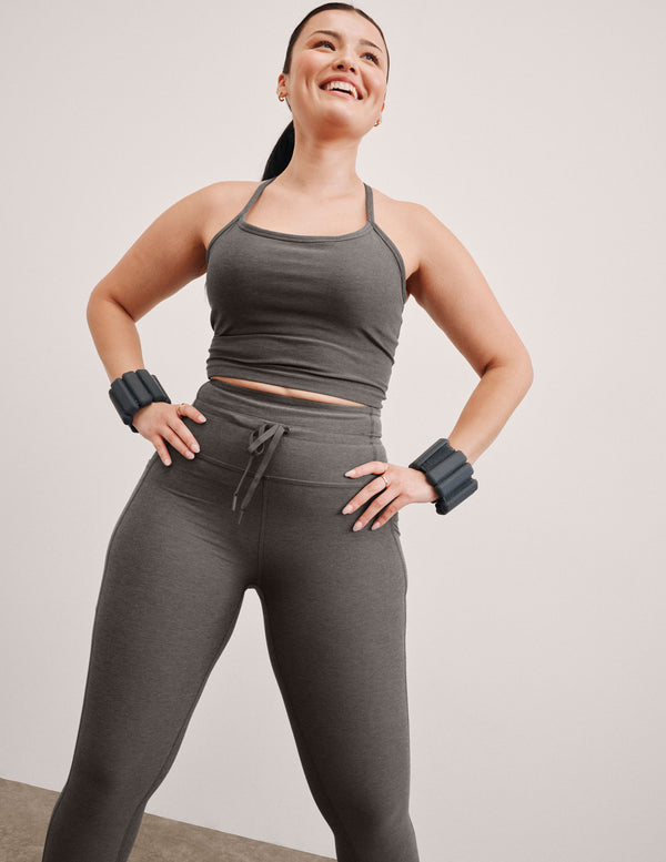 beyond yoga Spacedye Slim Racerback Cropped Tank