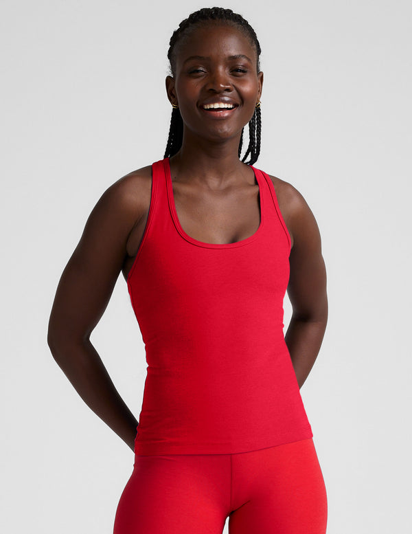 beyond yoga Spacedye Step Up Racerback Tank
