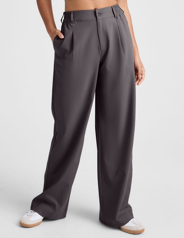 Beyond Yoga Status Wide Leg Trouser