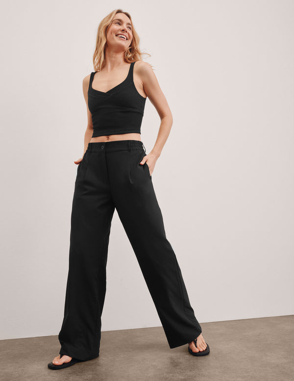 Beyond Yoga Status Wide Leg Trouser