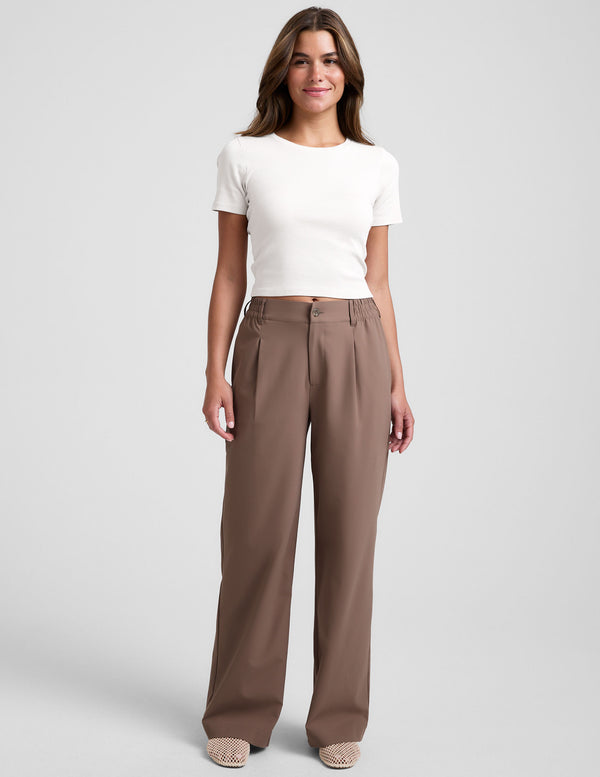 beyond yoga Status Wide Leg Trouser