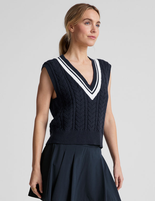 Beyond Yoga The Cable Knit Vest