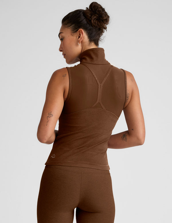 Beyond Yoga Venice Zip-Front Vest