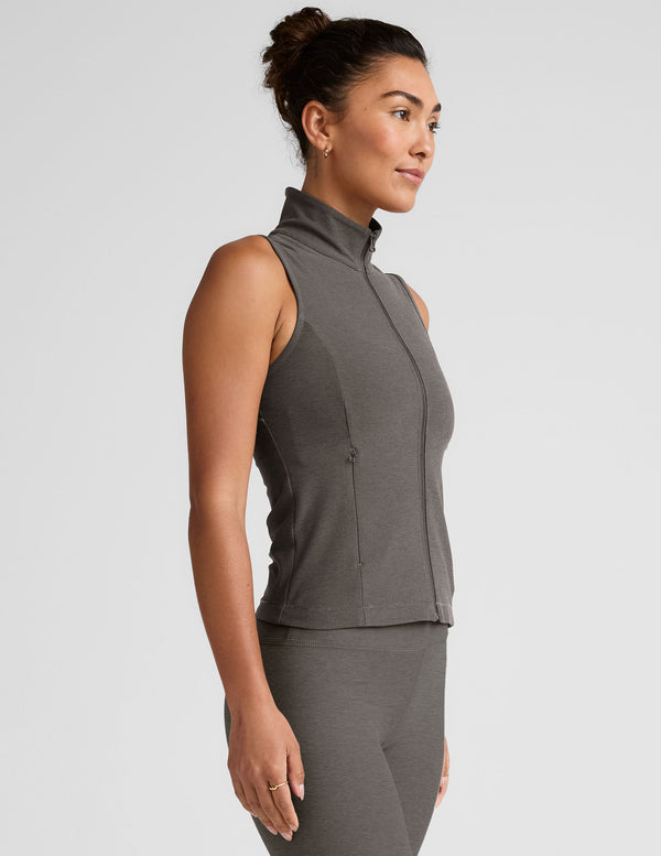 Beyond Yoga Venice Zip-Front Vest