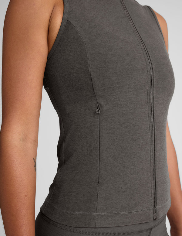 Beyond Yoga Venice Zip-Front Vest