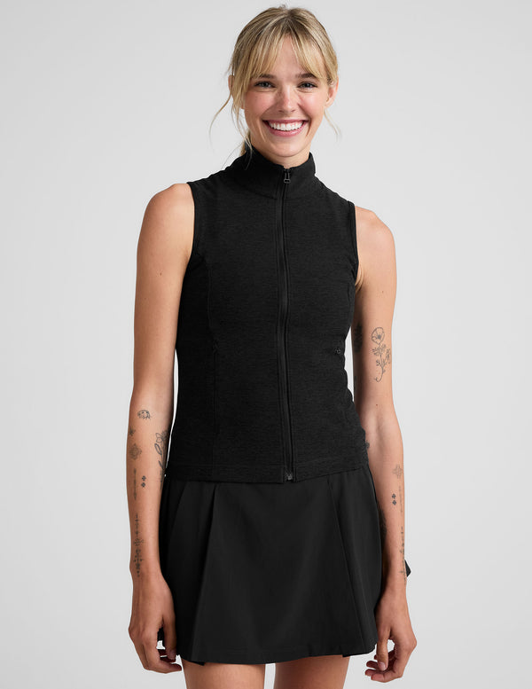 beyond yoga Venice Zip-Front Vest